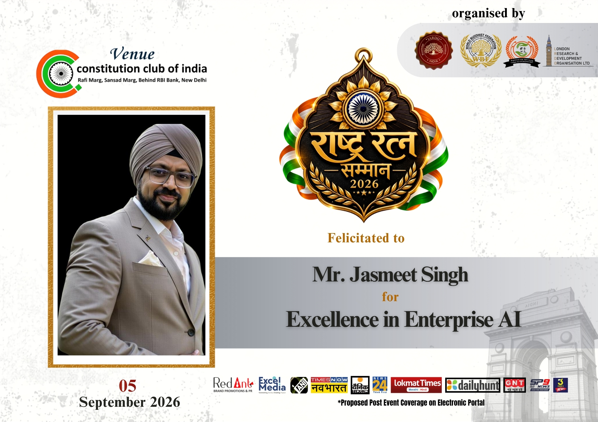 Mr. Jasmeet Singh